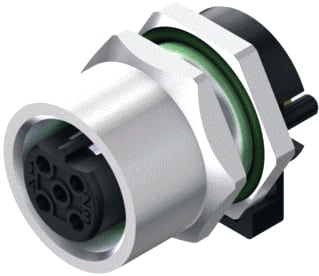 Weidmüller - Ronde connector, inbouw (PCB) 2424050000