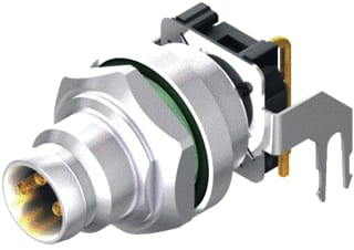 Weidmüller - Ronde connector, inbouw (PCB) 2424330000