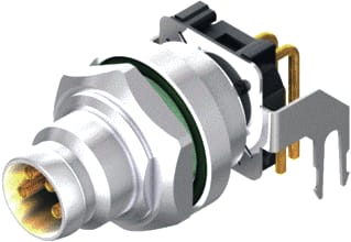 Weidmüller - Ronde connector, inbouw (PCB) 2424450000