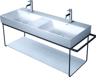 Duravit - Meubel/tafelonderstel ondstl mtl mt zw