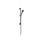 Duravit - Glijstangcombinatie Doucheset Zwart 100Mm