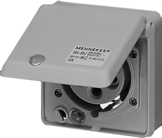 Mennekes - Cepex CEE-wandcontactdoos Wcd Cee 5/16/400 In