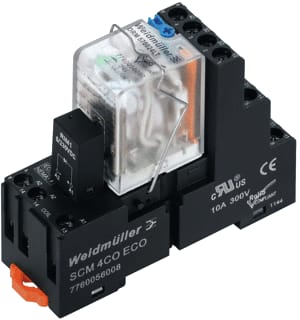 Weidmüller - Schakelrelais SCHKREL DRMKIT24VDC2COLD/PB