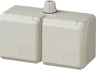 Mennekes - Cepex CEE-contactdoos combinatie wcd 2v 3/16/230+ra  cepex