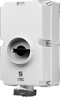 Mennekes - Duo CEE-cont.doos uitschak.baar, bevei. Wcd Cee 4P 125A Wd