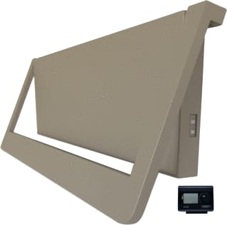 DRL - E-Design Window Radiator (elektrisch) ecomf wind remote 500x1100