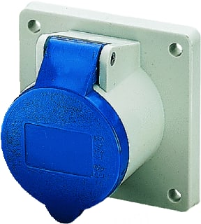 Mennekes - CEE-contactdoos, aanbouw Cee Abcntds 3P 32A 230 Xd