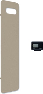 DRL - E-Design Badge Remote Radiator (elektrisch) ecomf badg remote 1800x500
