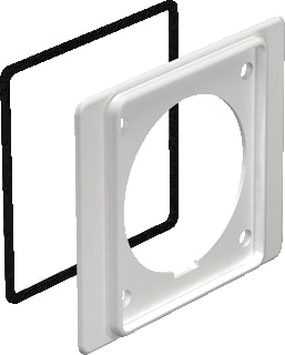 OBO - WDK Bodemplaat schakelmateriaal Flens Cee 32A 75X85Mm Xd