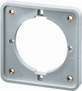Mennekes - Adapterplaat industriële connector Cee Flens Voor Wandgoot