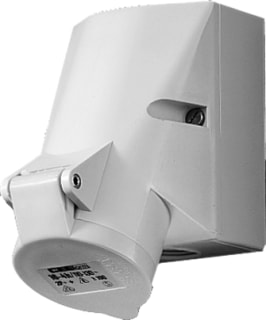 Mennekes - CEE-wandcontactdoos Wcd Cee 4P 16A 400V