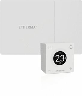 Etherma - Slimme thermostaat Set Drloze Ontv+Dl. Therm