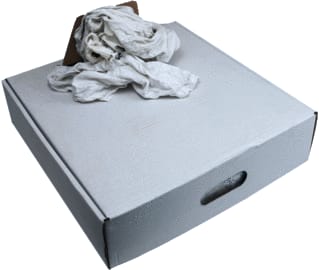 BOSO PRIMP - Poetsdoek Boso Wit Schilder/Poets 5Kg Ds