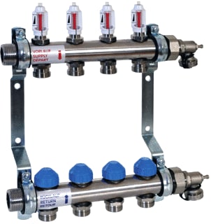 Watts - HKV2013 A-AFC Verdeler voor hydronische circuits Vrdlr 2Gr Automatic Flow