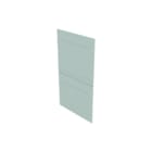 Minkels - Nexpand EXPRESS Zijwand/achterwand v kast/lessenaar Zijpan 47Hex800 3D Wit