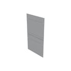 Minkels - Nexpand EXPRESS Zijwand/achterwand v kast/lessenaar Zijpan 47Hex1000 3D Wit