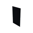 Minkels - Nexpand NP ACCES Zijwand/achterwand v kast/lessenaar zijpan 52hex1200 3d zwart