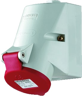 Mennekes - CEE-wandcontactdoos Wcd Cee 5P 16A 400V