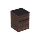 Geberit - SMYLE Badmeubelkast Wastok 2L 45Cm Noten