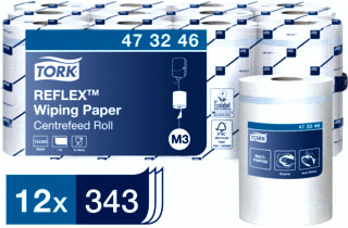 Tork - Papieren doek/rol Reflx Ptsppr 1Lgs M3 Zk12