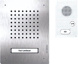Siedle - Deurintercom-set Clab 850-1 E/W Audio-Set