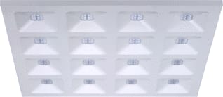 Sylvania - Plafond-/wandarmatuur quadro 60x60 dal 4600 840