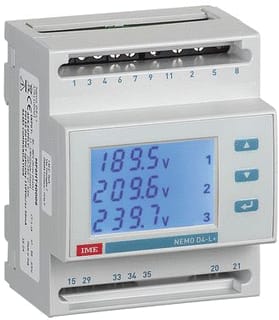 IME - Multifunctionele paneelmeter dijk nemo d4-l+pulse a230-240