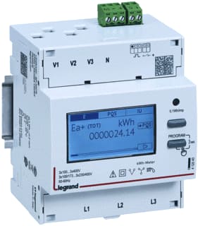 Legrand - EMDX Elektriciteitsmeter Tel Drf Ti 5A Gn Mid Imp
