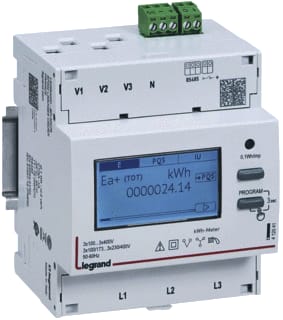Legrand - EMDX Elektriciteitsmeter Drief Ti 5A Gn Mid Rs485
