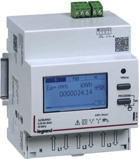 Legrand - EMDX Elektriciteitsmeter Drf 63A Gn Mid Imp Dir Aa
