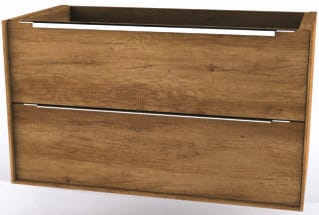 WaveDesign by Wisa - CASSINO Badmeubelkast Lucido Kast 100 Eiken