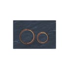 Geberit - Sigma50 Bedieningsplaat spoelsysteem Bed Pan Rnd Rgd/Mu