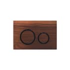 Geberit - Sigma50 Bedieningsplaat spoelsysteem Bed Pan Rnd Zw/Not