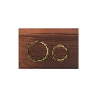 Geberit - Sigma50 Bedieningsplaat spoelsysteem Bed Pan Rnd Mes/Nt