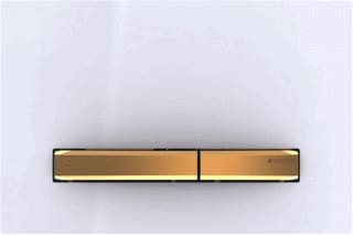 Geberit - Sigma50 Bedieningsplaat spoelsysteem Bed Pan Sq Mes/Wt