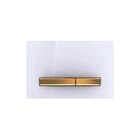 Geberit - Sigma50 Bedieningsplaat spoelsysteem Bed Pan Sq Mes/Wt