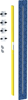 Geberit - Gis Toebeh./onderdelen voor douchewand Tbh Dwnd