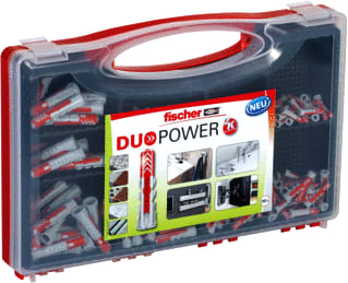 Fischer - REDBOX Assortimentsdoos bevestigingsmat. Redbox Pluggenset Duopower