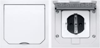 ABL - Connectivity Vloercontactdoos Vloercds 1V 2P 94,5X94,5