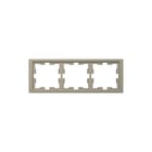 Schneider Electric Merten - D-life Afdekraam schakelmateriaal Afdkrm R Dlife 3V Sah