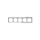 Schneider Electric Merten - D-life Afdekraam schakelmateriaal afdkrm dlife 5v gls wt