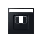 Schneider Electric Merten - Systeem D Inzetplaat schakelmateriaal centrplt usb/hdmi/vga antr