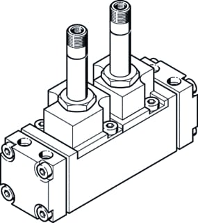 Festo - Magneetafsluiter cjm-5/2-1/4-fh