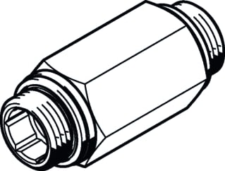 Festo - Terugslagklep h-1/2-b