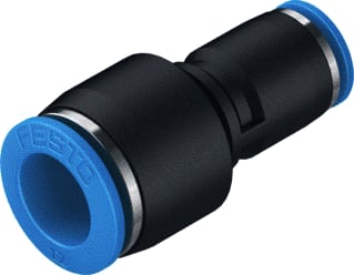 Festo - Fitting met 2 aansluitingen Qs-12-8