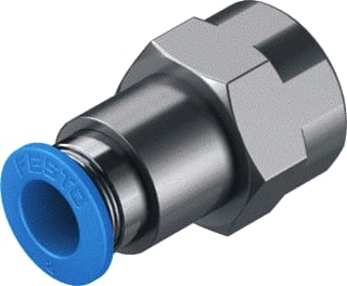 Festo - Fitting met 2 aansluitingen qsf-1/4-8-b-50