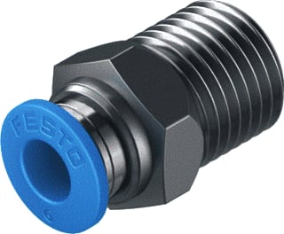 Festo - Fitting met 2 aansluitingen Qs-1/4-6