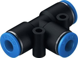 Festo - Fitting met 3 aansluitingen Qst-6