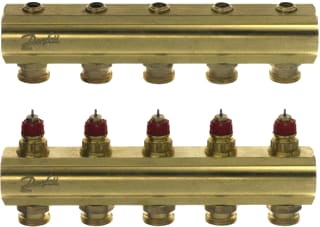 Danfoss - Verdeler voor hydronische circuits 088u0505