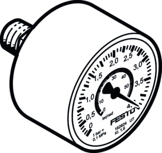 Festo - Drukverschilmanometer 162842